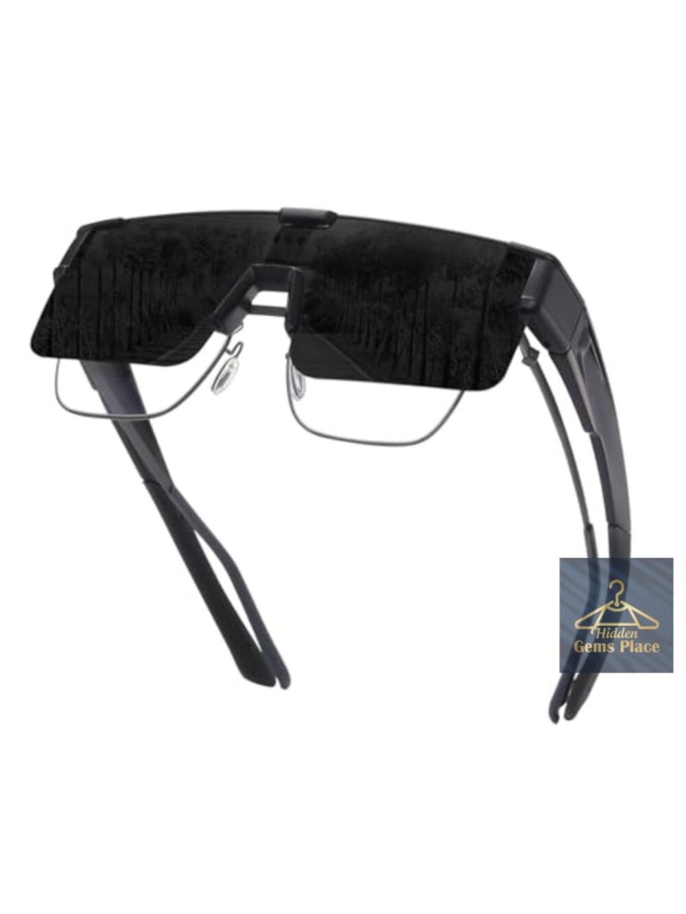 Fit Over Glasses Sunglasses for Men Women Wrap Around UV400 Cycling Driving TR90